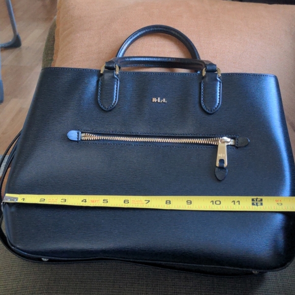 Ralph lauren black handbag - Picture 6 of 11